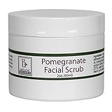 Be Natural Organics Pomegranate Facial Scrub 2 Oz (60 ml)
