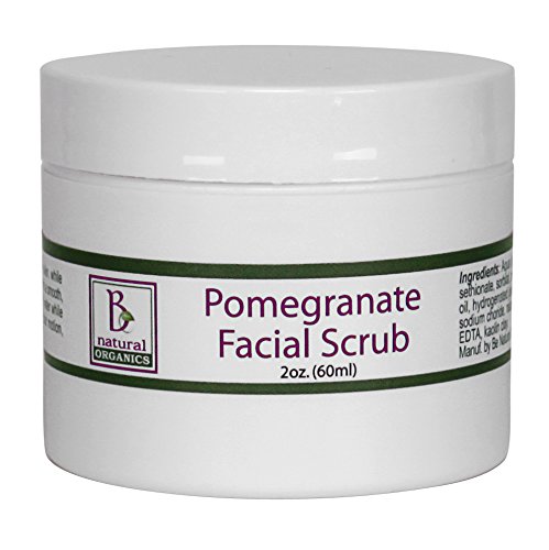 Be Natural Organics Pomegranate Facial Scrub 2 Oz (60 ml)