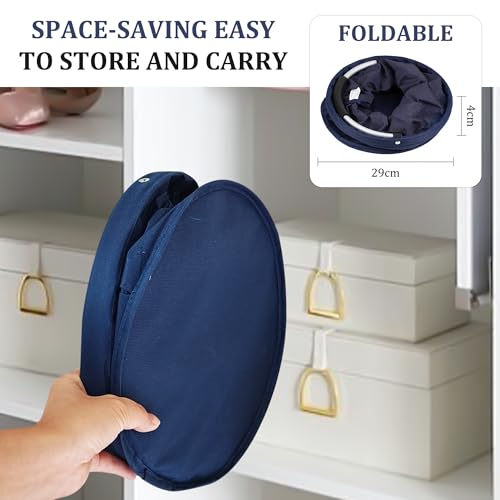2 bolsas de almacenamiento de limpieza organizador de limpieza plegable de gran capacidad negro 7