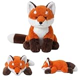 Ytterbium Fox Plush Toys, Cute Stuffed Animal Pillow, Super Soft Plushie Dolls, Sleeping Cushion & Room Decor, Birthday Gifts for Kids (11.8inches)