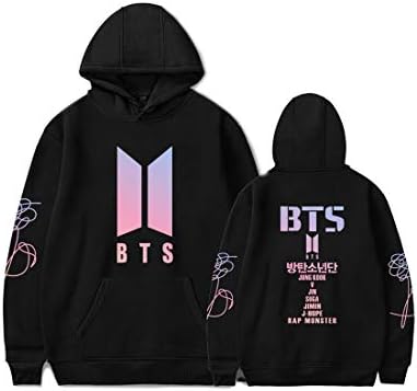 Kpop BTS Love Yourself Her Tear Hoodie V Rap-Monster Suga Jin Jimin J-Hope Sweater