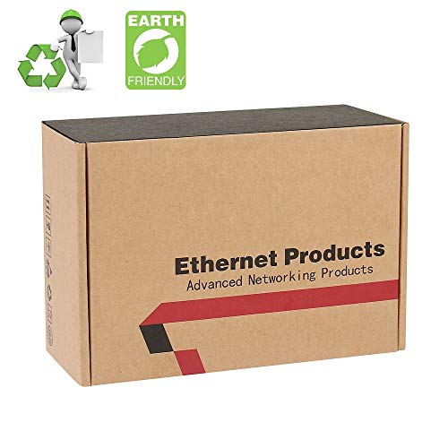 Huacomm 6-Port 10/100Mbps Poe Switch With 4 Poe Ethernet Ports | Ieee 802.3Af/802.3At | Sturdy Metal | Plug-And-Play | Desktop | 65W Poe Budget | Unmanaged | Hc1705P #TOP6