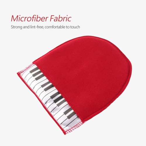 image for VGEBY Piano Cleaning Glove, Microfiber Soft Cleaning Cloth for Piano M