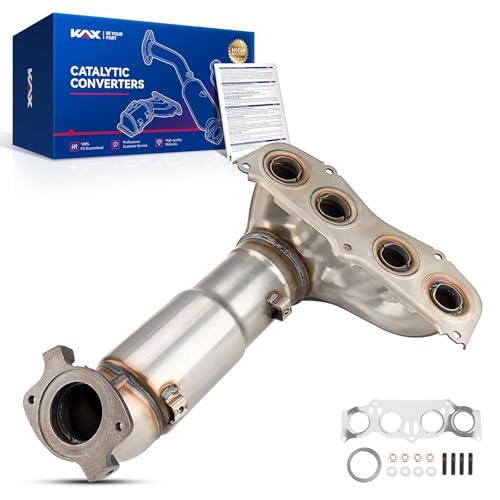 KAX Catalytic Converter Fit for 2007-2009 Camry 2.4L, 674480 1pc Stainless Steel High Flow Catalytic Convertor (EPA Compliant)