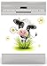 wodtke-werbetechnik Autocollant pour lave-vaisselle Motif vache