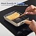 Tamagoyaki Pan Square Japanese Omelette Pan,Non-stick Egg Roll Pan,Rectangle Frying Pan Wood...