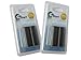 2X Pack - Canon DSLR Camera Battery Replacement (1400mAh, 7.4V, Lithium-Ion) - Compatible with Canon EOS 5D, EOS 40D, EOS 20D, EOS 50D, EOS 30D, EOS 10D, EOS Digital Rebel, EOS D60, EOS 300D, EOS D30