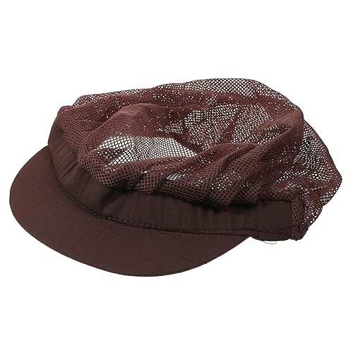 Luxshiny Chapéu De Algodão Acessórios De Chef Bonés De Chef Traje De Chef De Rede Inteira De Serviço