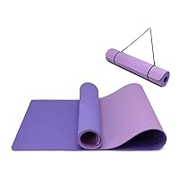 Tappetino Fitness, Tappetini Yoga Antiscivolo in Ecologico TPE