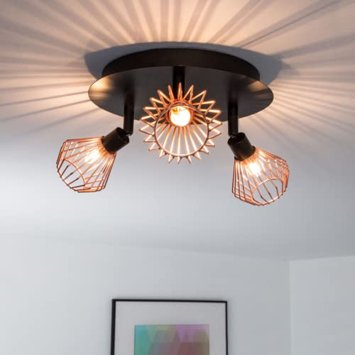 Lightbox LED Deckenstrahler 3 flammig - Deckenspot mit stilvollen...