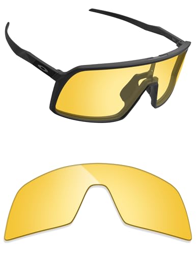 Image of Alphax Polarized Replacement Lenses for Oakley Sutro OO9406 Sunglasses | Glare Reduction | Precision Cutting