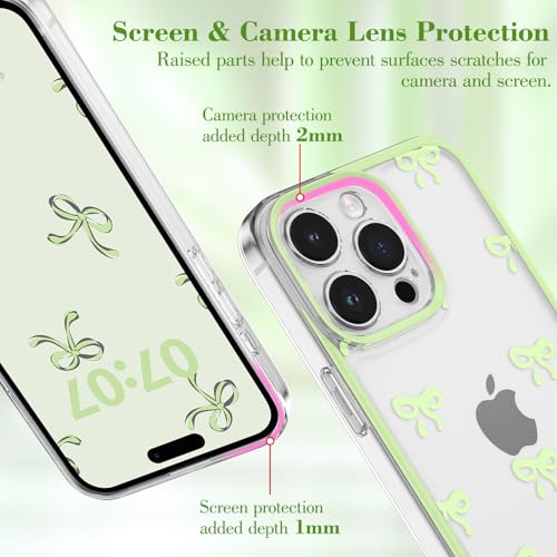 Coque iPhone 13 Pro Max transparente silicone souple mince durable vert