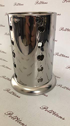 PORTA TALHER ESCORREDOR DE TALHER DE INOX COM BASE