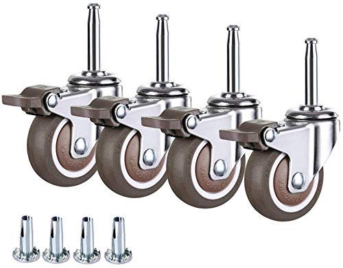 Roulettes de lit pivotantes MU pour moduler votre chambre en un geste