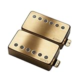 EMG JH James Hetfield Electric Guitar Pickup Set, Brushed Gold