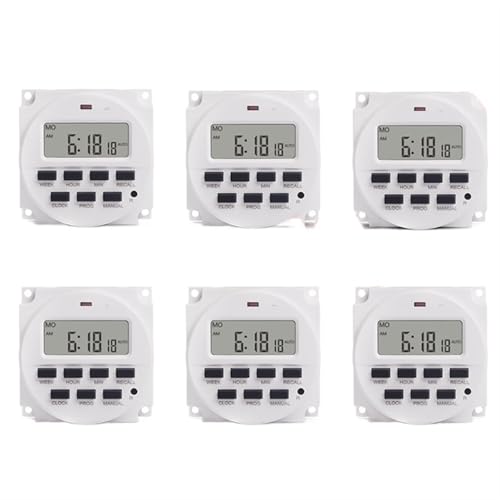 Interrupteur horaire 220V pour économiser l'énergie sur 7 jours