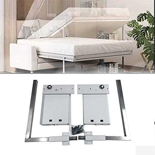 TMXKOOK DIY Murphy Bed Hardware Kit for loft Fold away bed Hidden bed Base 5 springs wall bed Support