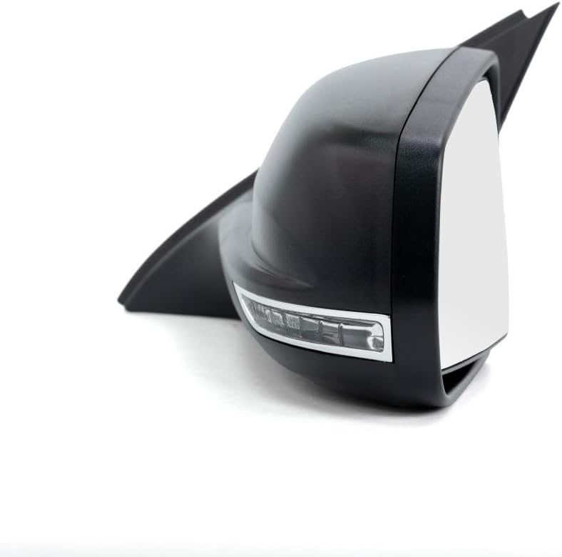 For Chevy Malibu 2013 2014 2015 Door Mirror Driver Side | Power | Heated | With Turn Signal Light | With Memory | Electric | Textured Black | Replacement For GM1320488 | 22860540, 22860562