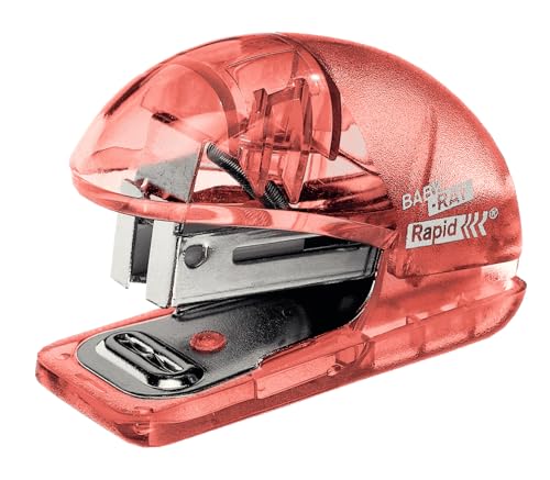 Rapid 5001325 - Mini Grapadora Escolar Modelo F4 Color Albaricoque