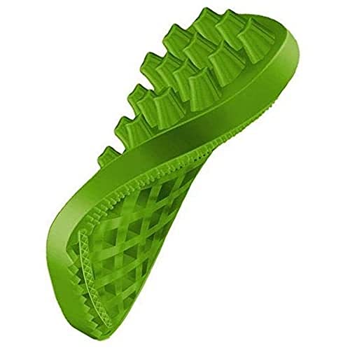 Image of Pet and Me Pet+me Rubber Brush for Soft Long Hair Green for Pets Soft Long Hair