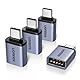 UGREEN Adapter USB C auf USB (4 Stück) 10Gbps Handy OTG Adapter Thunderbolt 4/5 kompatibel mit iPhone16 15 Serie MacBook Pro M4 Mac mini Galaxy S25 usw.