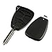 Key Fob Remote Shell Case fits Chrysler 300 Aspen/Dodge Charger Durango/Jeep Commander Grand Cherokee Keyless Entry KOBDT04A