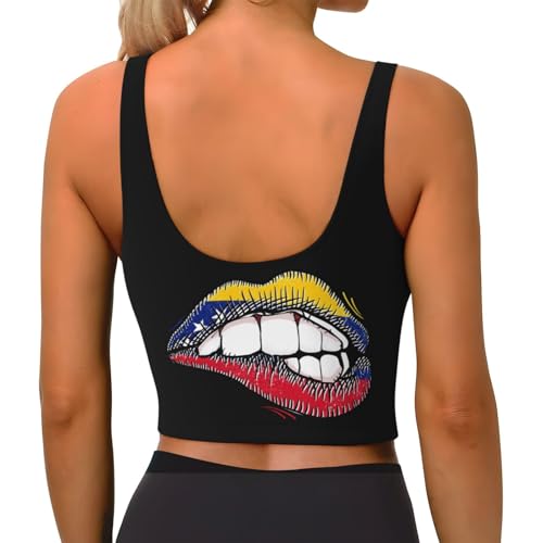 Women Sports Bras Scoop Neck Yoga Crop Tank Tops U Back Fitness Exercise Workout Running Top Removable Pads Outfits2