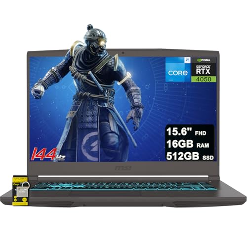 16 GB di RAM | SSD da 512 GB msi Thin 15 Gaming Laptop 15.6\