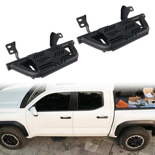 2PCS 6.7" Wide EZ Side Steps Fit for 2024-2026 Toyota Tacoma miniatura 1