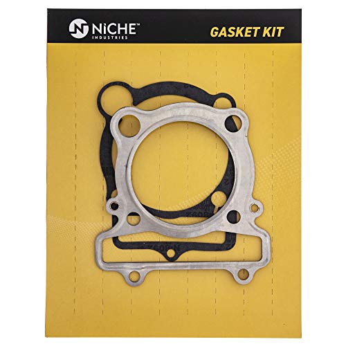 NICHE Top End Gasket Kit for Yamaha Grizzly 350 Raptor Big Bear Warrior Wolverine Bruin 3GD-11351-00 1UY-11181-00 (83mm) by 8TEN - Used condition - US$12.15