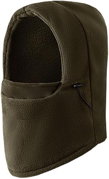 BIKMAN Unisex Winter Windproof Balaclava Hat Winter Riding Helmet Cover Solid Color Warm Fleece Hat