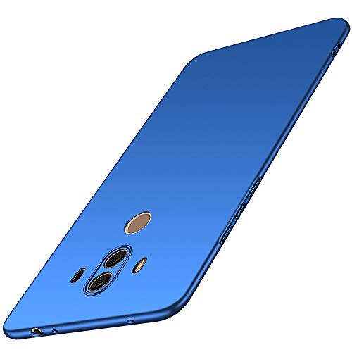Phone Case Compatible for Huawei Mate 10 Lite Case [Anti-Scratch] [Durable Premium Plastic] [Ultra Thin] [Silky Feel] Slim Protective Hard Cover for Huawei Mate 10 Lite (Blue)