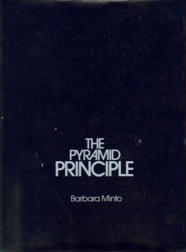 The Pyramid Principle - Boxed Set B001TOKPAG Book Cover