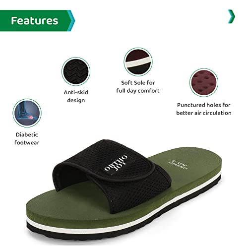 Image of ORTHO JOY Extra Soft Doctor Ortho Slippers for Men /Flip-flops