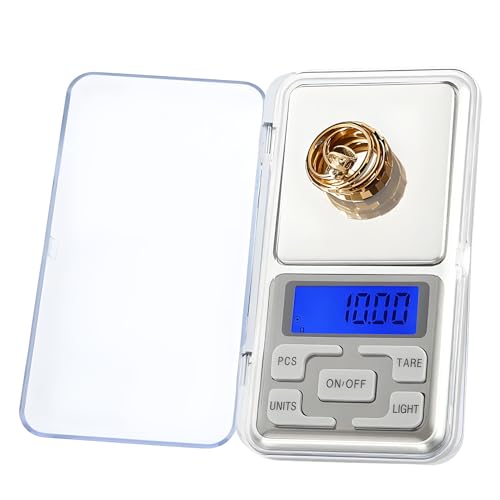 Precisione rapida: prova una precisione imbattibile con Nozzy Scales, offrendo risultati rapidi fino a 0,01 g con una generosa capacità di 500 g. Che tu stia realizzando piatti gourmet o pesando oggetti di valore, affidati a Nozzy per misurazioni puntuali, ogni singola volta.