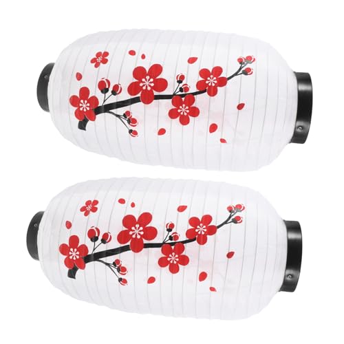 SMASOLO 2 Piezas Linternas Japonesas Decorativas Tradicionales Lámparas Izakaya para Hogar Restaurante Fiestas Diseño Auténtico