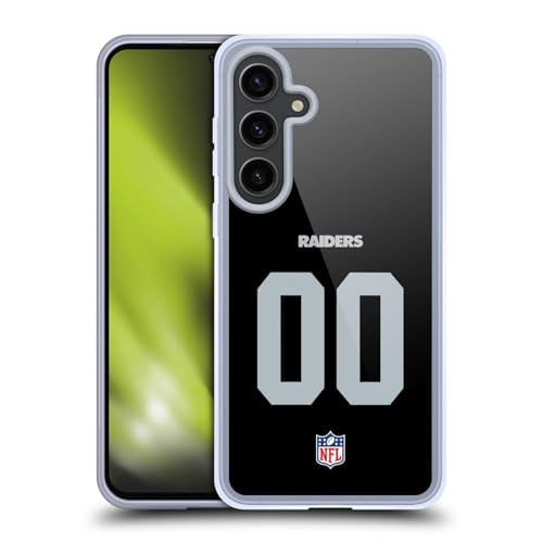 Coque NFL Las Vegas Raiders Galaxy S24 Plus avec protection gel compatible MagSafe personnalisable
