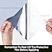 Agmovoue Reflective Window Film Privacy One Way, Mirror Film Daytime Privacy Heat Control UV Blocking Static Cling Window Tint Film for Home & Office, Black-Silver, 17.3 Inch X 6.5 Feet