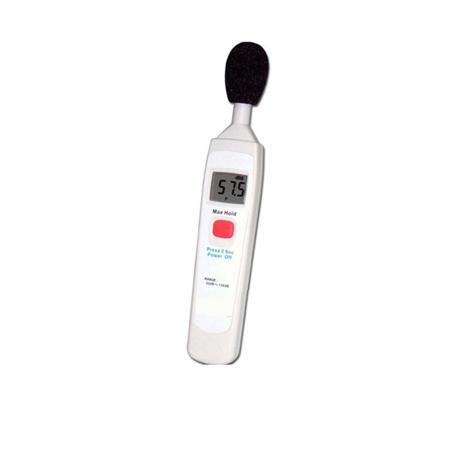 Medidor Decibelios, Medidor de ruido con resolución de 0,1 dB y calibrador interno