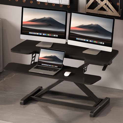 FlexiSpot MB 36" Spring-Lift Standing Desk Converter — view 2