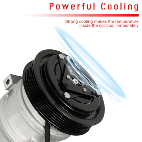 Image of CCIYU AC Compressor w /Clutch for Honda Pilot for Honda Odyssey 2007-2017