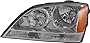 Gold Shrine For Kia Sorento Headlight Lamp 2005 2006 Halogen Chrome Trim Driver Left Side