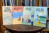 KIT POP - Teoria + Ukulele + Violão + Baixo