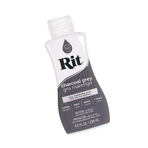 Rit Dye Liquid - Wide Selection of Colors - 8 Oz. (Charcoal Grey) - Image 2