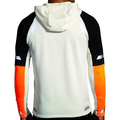 Brooks Men's Run Visible Notch Thermal Hoodie 2.03