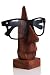 storeindya Wooden Eyeglass Holder Spectacle Display Stand Desk Glasses Holder Handcrafted Display Optical Accessories (Design 7)