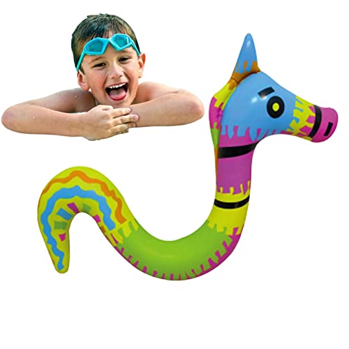 Macarrão de natação inflável para animais,Flutuador de piscina para crianças e adultos - Bóia de mac