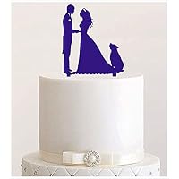 Cake Topper Aus Acryl – Tortenfigur Für Hochzeitstorte, Weiß & Hochglanz