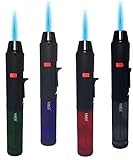 6 3/4' Eagle Torch Pen Gun Torch Lighter Butane Refillable Semi Transparent Tank (4)