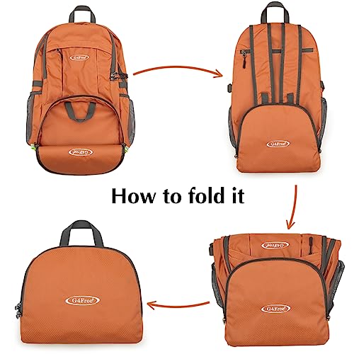 Image of G4Free 40L Lightweight Packable Hiking Backpack, Waterproof Travel Daypack